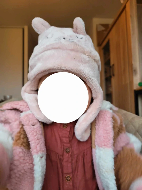 Lot bonnet et écharpe taille 49 bébé fille hiver - photo numéro 5