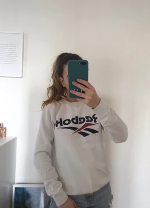 Pull Reebok, marque: Reebok, état: Bon état, taille: S / 36 / 8, 9,95 €, 11,15 € Protection acheteurs incluse