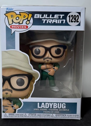 Funko Pop Brad Pitt / Ladybug, marca: Funko Pop, estado: Novo com etiquetas, €11.99, €13.29 inclui Proteção do Comprador