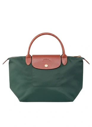 Réf 937 sac longchamp pliage vert foncé cuir petit modèle chic, marca: Longchamp, estado: Bom, €20.00, €21.70 inclui Proteção do Comprador