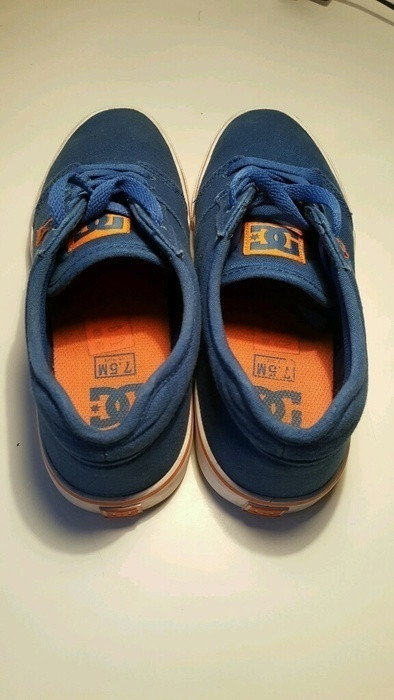 DC shoes Tonik Tx Orange et Bleue 2