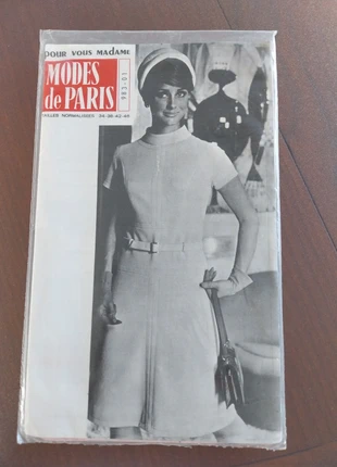 Patron mode de Paris neuf vintage, marque: Mode de Paris, état: Neuf avec étiquette, 5,00 €, 5,95 € Protection acheteurs incluse