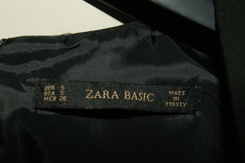 ZARA - robe noire - taille S - jamais portée - neuve 3