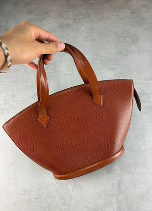 Sac à main Louis Vuitton Saint Jacques PM épi marron | Sac de Luxe, marca: Louis Vuitton, modelo: Saint Jacques PM, estado: Muy bueno, 349,90 €, 368,10 € Protección al comprador incluida