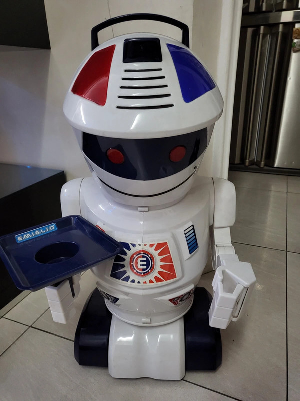 Robot giocattolo anni 80 sales