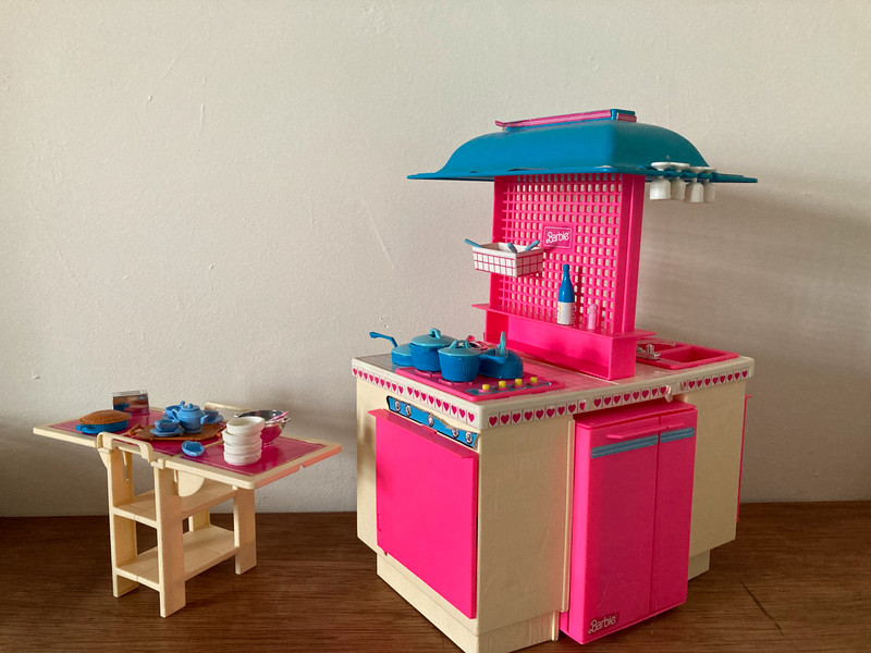 Barbie Dream Kitchen Mattel 1984 Vintage 2