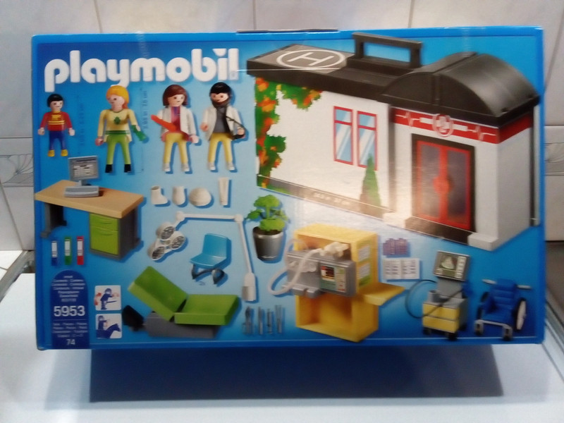Playmobil City Life 5953 - Hôpital portable