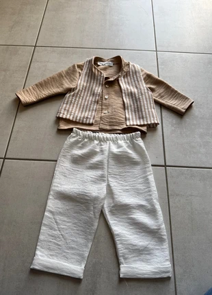 Ensemble 9 mois, marque: P'tit Môme, état: Neuf sans étiquette, taille: 9-12 mois / 74 cm, 3,00 €, 3,85 € Protection acheteurs incluse