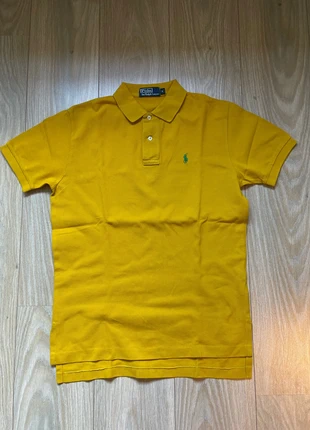 Polo Ralph Lauren mosterd geel, merk: Ralph Lauren, staat: Heel goed, maat: S, € 15,00, € 16,45 inclusief Kopersbescherming