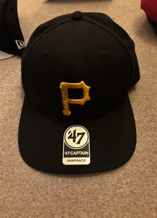 Black baseball cap, brand: 47 Brand, condition: Satisfactory, size: L, £7.00, £8.05 includes Buyer Protection