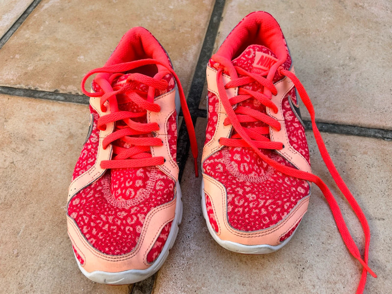 Basket Nike leopard orange taille 39 Vinted