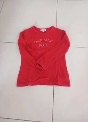 Tee-shirt manches longues enfant, brand: Naf Naf, condition: Very good, size: 4 years / 104 cm, €1.50, €2.28 includes Buyer Protection