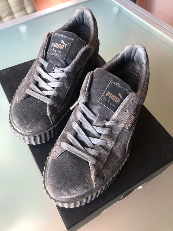 Puma rihanna sales grigio