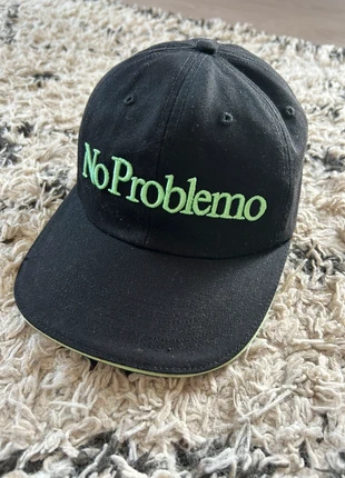 Aries No Problemo Strapback Dad Cap - black used, brand: Aries, condition: Good, size: One size, £20.00, £21.70 includes Buyer Protection