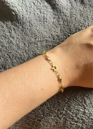 bracelet acier inoxydable doré étoile style vintage années 2000, marque: COQUETTE, état: Neuf sans étiquette, 8,00 €, 9,10 € Protection acheteurs incluse
