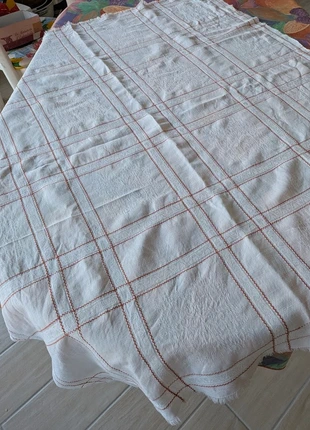 Vintage - Nappe Coton - 1.16 x 1,22 ml, merk: Nappe Coton - Sans Marque, staat: Heel goed, € 12,00, € 13,30 inclusief Kopersbescherming