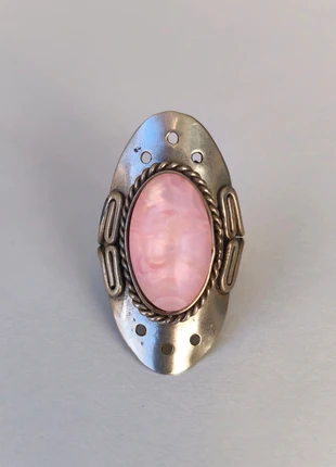 Anillo boho piedra rosa, état: Très bon état, taille: Ajustable, 15,90 €, 17,40 € Protection acheteurs incluse