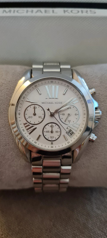 Michael kors 2025 bradshaw silver