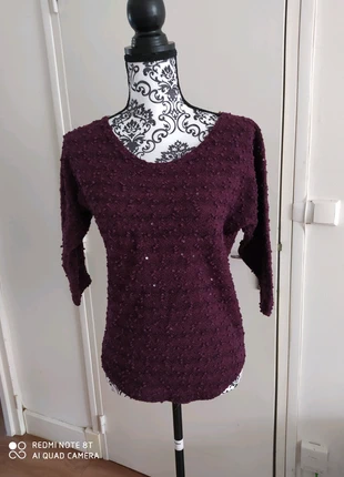 pull hiver violet Mim 36, brand: Mim, condizioni: Ottime, taglia: S / IT 40 / EU 36, €5.00, €5.95 include la Protezione acquisti