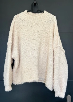 pull d’hiver blanc, brand: Intuition, condition: Very good, size: One size, €13.00, €14.35 includes Buyer Protection