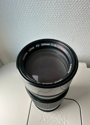 Objectif Canon vintage FD 200mm 1:4 ssc s.s.c. Made in Japan, noir f4 testé, marca: Canon, estado: Bueno, 32,00 €, 34,30 € Protección al comprador incluida
