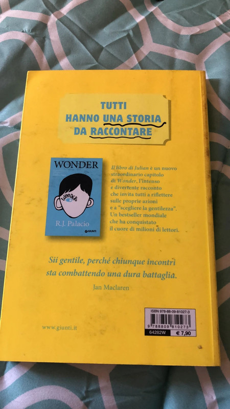 A Wonder Story - Il Libro di Julian — Libro di R.J. Palacio