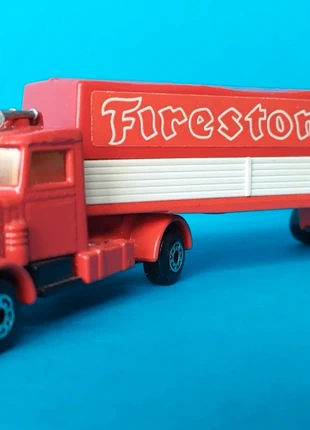 Peterbilt long Haul Firestone Matchbox Superfast Pol, merk: Matchbox, staat: Heel goed, maat: Universeel, € 25,00, € 26,95 inclusief Kopersbescherming Pro