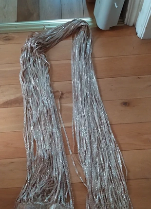 Curtain sparkly gold colour measure Length 200cm width 100cn, brand: NO LABEL, condition: Good, size: 150 cm - 199 cm, £3.00, £3.85 includes Buyer Protection