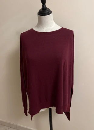 Pull Bershka – Taille L – Couleur prune, marque: Bershka, état: Très bon état, taille: L / 40 / 12, 5,00 €, 5,95 € Protection acheteurs incluse
