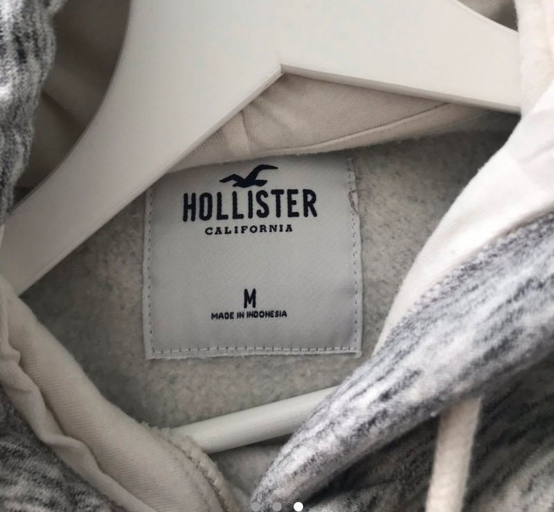 Hollister grey 2025 hoodie womens
