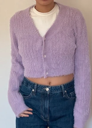 Cardigan violet pastel Shein, brand: Shein, condizioni: Ottime, taglia: S / IT 40 / EU 36, €2.00, €2.80 include la Protezione acquisti