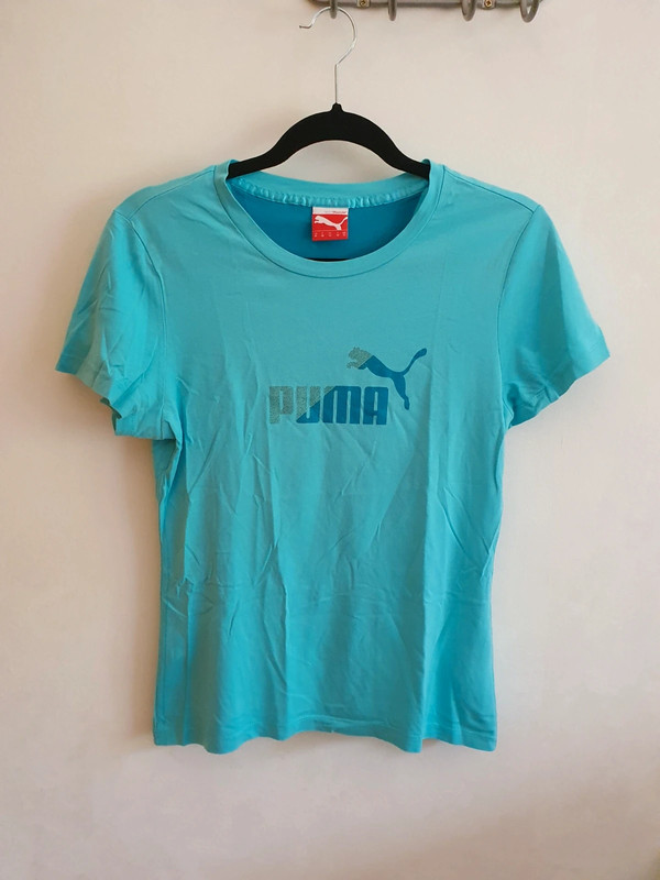 T shirt bleu Puma taille M Vinted