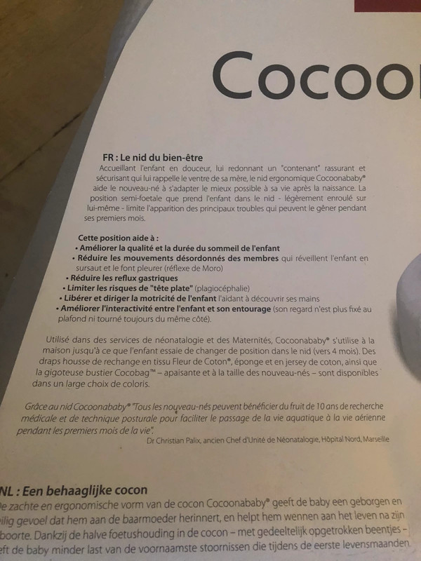 Housse de protection de rechange Cocoonababy® white