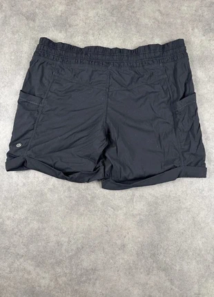 Short de sport Lululemon noir femme taille 10 - XL 12 uk 42 eu break away - ART0193, merk: Lululemon, staat: Heel goed, maat: XL / 42 / 14, € 18,00, € 19,60 inclusief Kopersbescherming Pro
