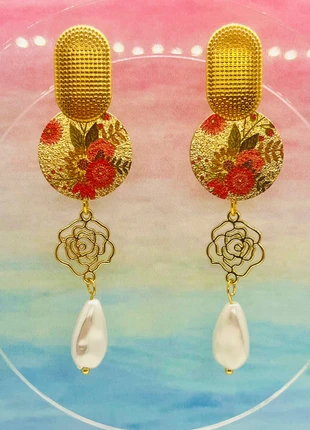 Boucles d’oreilles dorées Elsa, zustand: Sehr gut, 8,00 €, 9,10 € inklusive Vinted-Käuferschutz