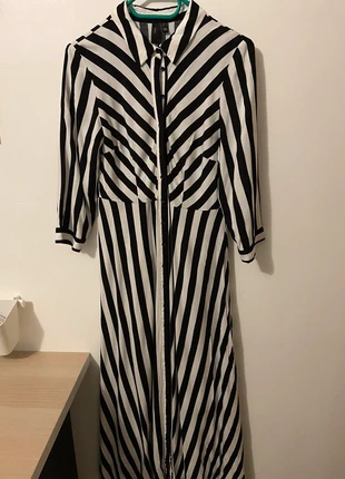 Robe longue rayure yaz, marke: Yaz, zustand: Sehr gut, größe: S / 36 / 8, 10,00 €, 11,20 € inklusive Vinted-Käuferschutz
