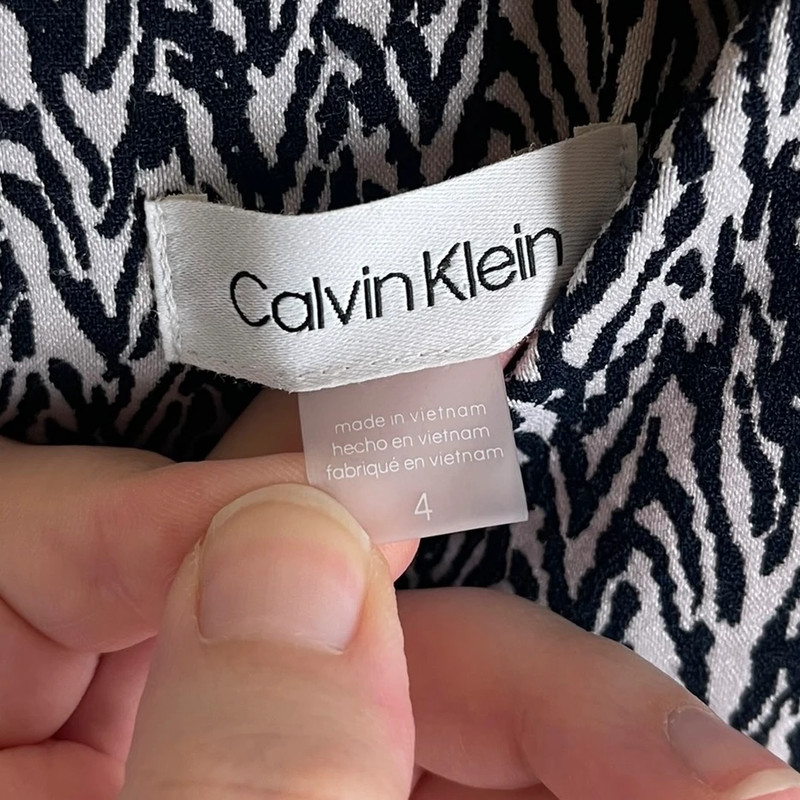 Calvin klein brocade dress shop