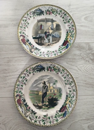 Assiettes de collection, merk: Lebeuf Milliet et Cie, staat: Heel goed, € 30,00, € 32,20 inclusief Kopersbescherming