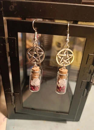 Love spell jar earring, merk: Handmade, staat: Nieuw met prijskaartje, € 5,00, € 5,95 inclusief Kopersbescherming
