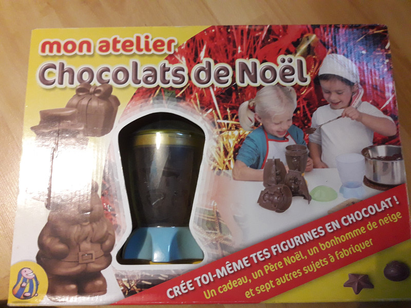 Jeu mon atelier : Chocolats de Noel