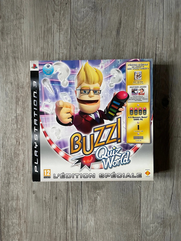  Buzz! Quiz TV & Buzz! Quiz World Bundle [Playstation 3] :  Videojuegos