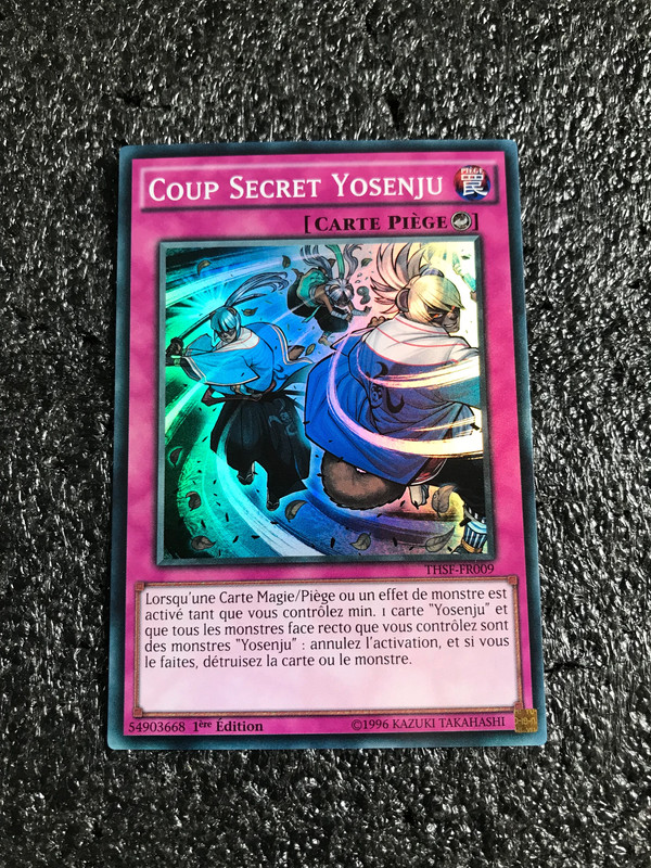 Carte yu gi oh Coup Secret Yosenju 2