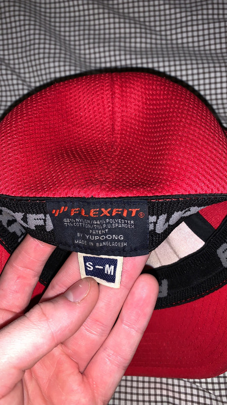 Casquette rouge flexfit