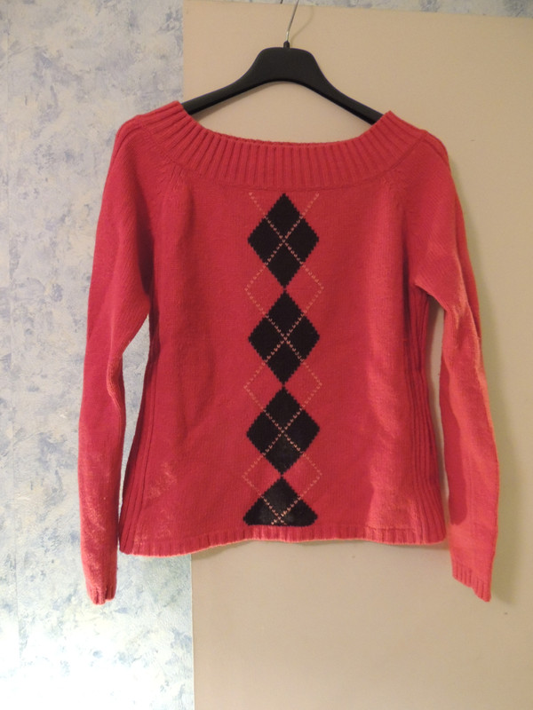 Pull rouge 2