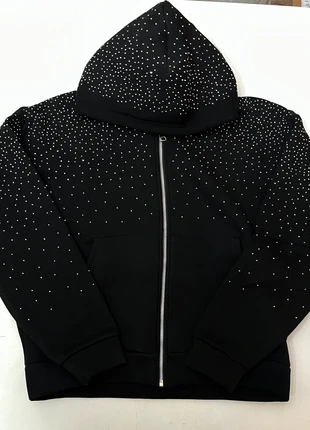 Ziphoodie Black glitter, brand: Vintage Dressing, condizioni: Nuovo senza cartellino, taglia: L, €34.99, €37.44 include la Protezione acquisti