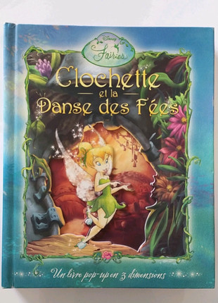 Livre pop up en 3 dimensions "Clochette et la danse des fées"