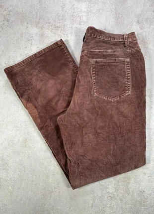 Pantalon Vintage En Velours Côtelé / Corduroy Sonoma marron droit texture taille 10, marque: Vintage Dressing, état: Très bon état, taille: L / 40 / 12, 10,00 €, 11,20 € Protection acheteurs (Pro) incluse
