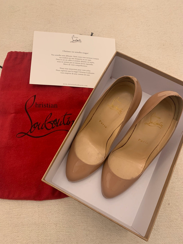 Escarpins Louboutin nude Vinted