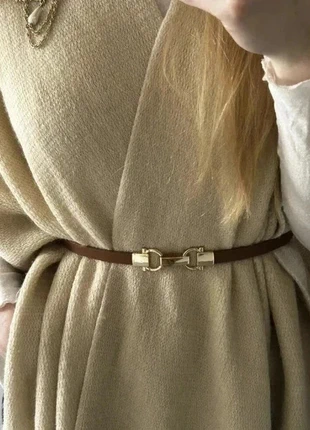 Ceinture fine cuir brun, marque: sans marque, état: Très bon état, taille: Ajustable, 9,60 €, 10,78 € Protection acheteurs (Pro) incluse