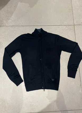 Pull zippé cardigan bleu marine taille XS homme, marque: Emporio Armani, état: Très bon état, taille: XS, 20,00 €, 21,70 € Protection acheteurs incluse